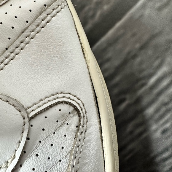 Nike Court Borough Low Triple White Trainers Sneakers 838937-111 Men's Size 9 - Picture 5 of 12